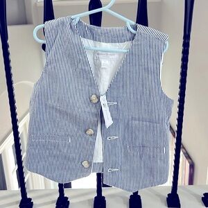 Boys striped vest